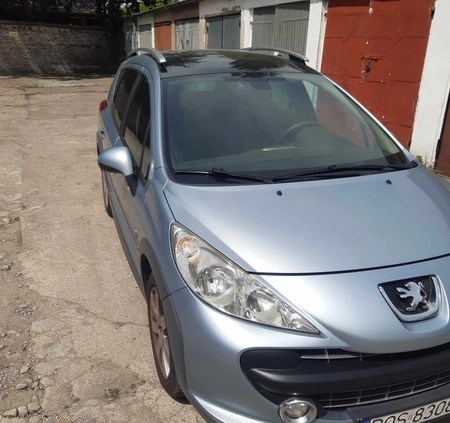 Peugeot 207 cena 15000 przebieg: 206929, rok produkcji 2010 z Sochaczew małe 211